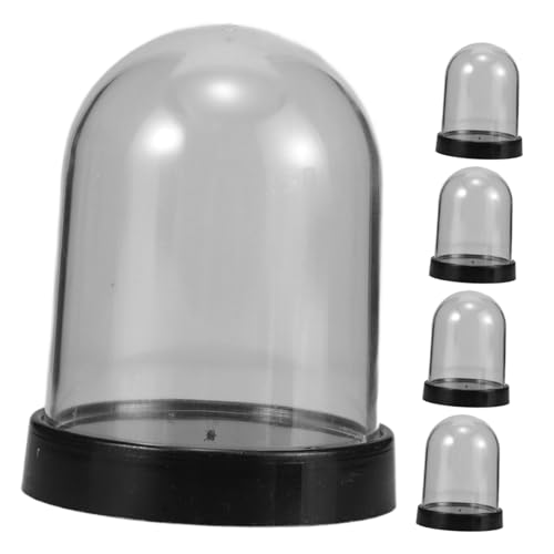 Vaguelly 5 Sätze Glasvasenabdeckung Miniatur-kuppelglocke Gartenglocke Terrarium-kit Makramee-pflanzenaufhänger Pflanzendekor Tortenständer Mit Deckel Klares Glockenglas-display Plastik Vaguelly 5 Sätze Glasvasenabdeckung Miniatur-kuppelglocke Gartenglocke Terrarium-kit Makramee-pflanzenaufhänger Pflanzendekor Tortenständer Mit Deckel Klares Glockenglas-display Plastik von Vaguelly