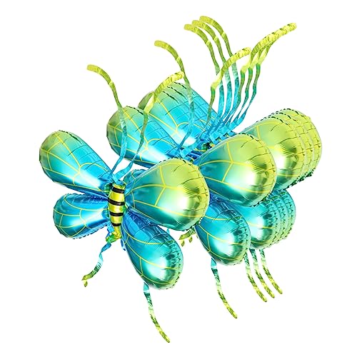 Vaguelly 5 Stück Teiliges Bienenflügel Ballons aus Aluminiumfolie Dekoration für Partys für Drinnen und Draußen mit Tragegurt für Cosplay und Festliche Vaguelly 5 Stück Teiliges Bienenflügel Ballons aus Aluminiumfolie Dekoration für Partys für Drinnen und Draußen mit Tragegurt für Cosplay und Festliche von Vaguelly