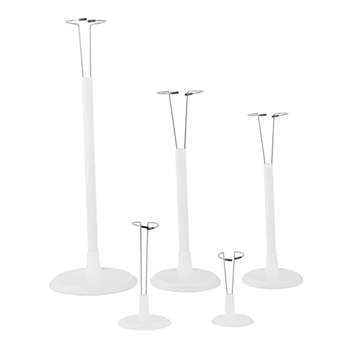 Vaguelly 5 Stück Teiliges Puppenständer Höhenverstellbar Stabiler Doll Display Halter für Verschiedene Puppen für Sammlungen und Präsentationen Vaguelly 5 Stück Teiliges Puppenständer Höhenverstellbar Stabiler Doll Display Halter für Verschiedene Puppen für Sammlungen und Präsentationen von Vaguelly