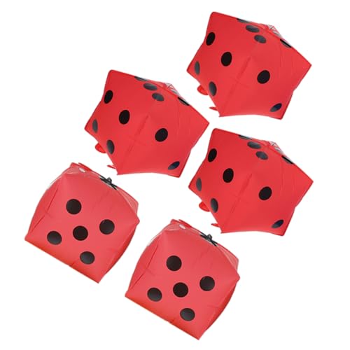 Vaguelly 5 Stück Würfel Folienballons aus Aluminiumfolie Wiederverwendbar Robust für Game Night Party Dekoration Vielseitig für Geburtstag Hochzeit Einfache Handhabung Rote Mattierte Vaguelly 5 Stück Würfel Folienballons aus Aluminiumfolie Wiederverwendbar Robust für Game Night Party Dekoration Vielseitig für Geburtstag Hochzeit Einfache Handhabung Rote Mattierte von Vaguelly