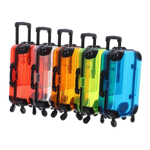 Vaguelly 5 Teiliges Reise Spielset Kindergepäck Spielkoffer Rollenspiel Kindertrolley Mini Koffer Spielkoffer Für Mini Spielzeugkoffer Trolley Vaguelly 5 Teiliges Reise Spielset Kindergepäck Spielkoffer Rollenspiel Kindertrolley Mini Koffer Spielkoffer Für Mini Spielzeugkoffer Trolley von Vaguelly