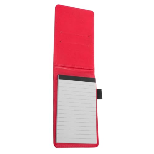 Vaguelly 50 Blatt Notizbuch Buchaufkleber zum Journaling kleines Taschenheft gartenmarker stift Notizpolster Roségoldener Stifthalter für den Schreibtisch Tagebuch Stifthalter Pu Rosig von Vaguelly
