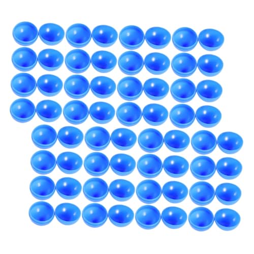 Vaguelly 50 Stück Lotteriekugel Kleine Bingokugeln Berufung Spiel Ö Bunte Bingokugeln Blauer Transparent Klein Drinnen Für Offen Nummeriert Weiß Klare Bälle Hohle Kugeln Groß PVC Blue von Vaguelly