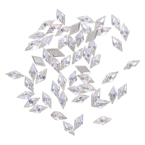 Vaguelly 50 Stück Mini Rhombische Nagel Strasssteine Glänzende Flatback Nail Charms Haltbare Zirkonia Steinchen für Detaillierte Maniküre Tragbare Nagelkunst Dekoration Vaguelly 50 Stück Mini Rhombische Nagel Strasssteine Glänzende Flatback Nail Charms Haltbare Zirkonia Steinchen für Detaillierte Maniküre Tragbare Nagelkunst Dekoration von Vaguelly