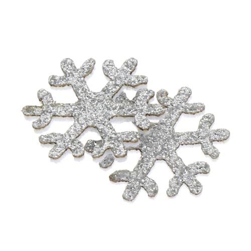 Vaguelly 50 Stück Teiliges Schneeflocken Glitzer Dekor Silberne DIY Kleidungspatches und Charms für Haarspangen Handwerkszubehör Geeignet für Haarclip und Handyhüllen Dekoration Vaguelly 50 Stück Teiliges Schneeflocken Glitzer Dekor Silberne DIY Kleidungspatches und Charms für Haarspangen Handwerkszubehör Geeignet für Haarclip und Handyhüllen Dekoration von Vaguelly