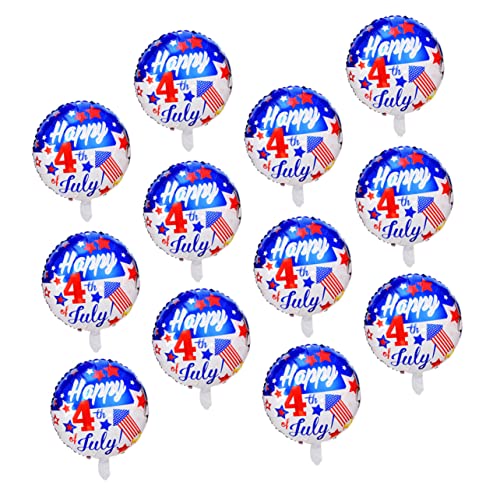 Vaguelly 50stücke Independence Day Luftballons Mit Us-flaggen-design Deko Für Feierlichkeiten Und Partys Langlebig Aus Aluminiumfolie Für Unvergessliche Momente von Vaguelly