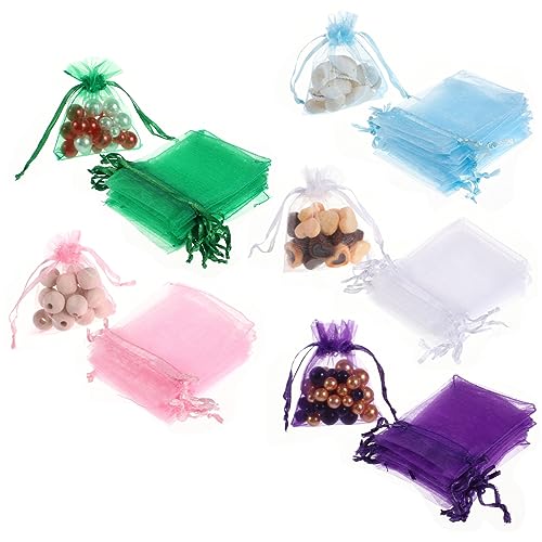 Vaguelly 50Stücke Organzabeutel Geschenktüten mit Kordelzug für Hochzeiten Partys und Farben Praktische Mitgebsel Tüten Vaguelly 50Stücke Organzabeutel Geschenktüten mit Kordelzug für Hochzeiten Partys und Farben Praktische Mitgebsel Tüten von Vaguelly