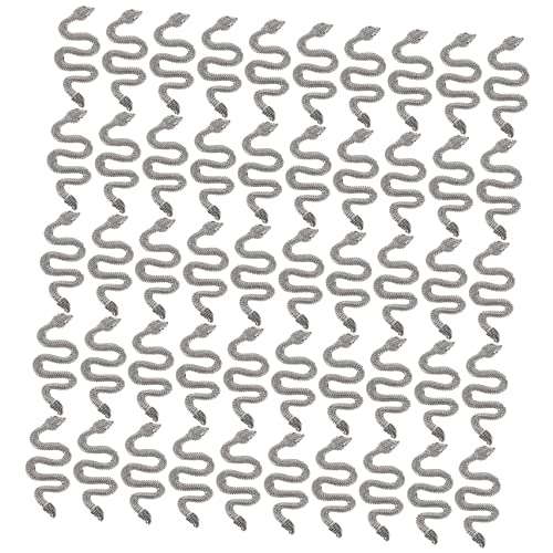 Vaguelly 50Stücke Schlangennagel Charms Retro Snake Nail Charms für Nail Art Dekoration für DIY Projekte und Maniküre Accessoires Vaguelly 50Stücke Schlangennagel Charms Retro Snake Nail Charms für Nail Art Dekoration für DIY Projekte und Maniküre Accessoires von Vaguelly