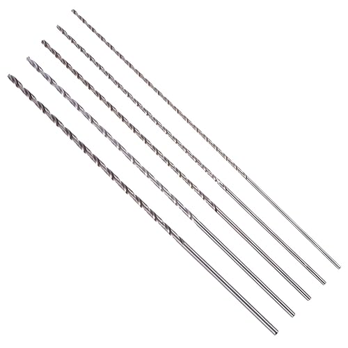 Vaguelly 5Stücke Teiliges Schneckenbohrer Set Extra Lange Hochgeschwindigkeits Stahlbohrer Für Metall Für Heimwerker Und Bauanwendungen Tragbar Und Langlebig Vaguelly 5Stücke Teiliges Schneckenbohrer Set Extra Lange Hochgeschwindigkeits Stahlbohrer Für Metall Für Heimwerker Und Bauanwendungen Tragbar Und Langlebig von Vaguelly