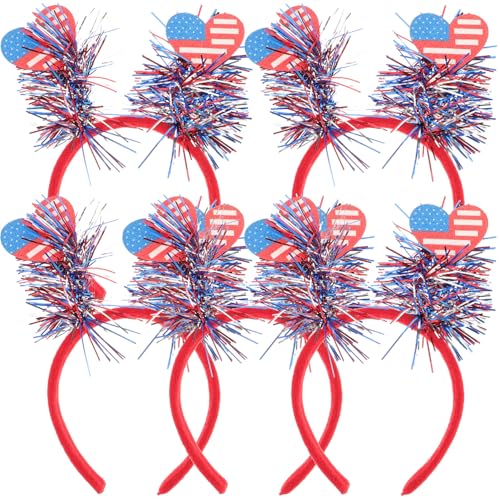 Vaguelly 5st Unabhängigkeitstag Stirnband -stirnbänder Mit Schleife Stern-stirnband Patriotische Kopfbedeckung Patriotische Stirnbänder Flagge Party -stirnbandschleifen Stoff Vaguelly 5st Unabhängigkeitstag Stirnband -stirnbänder Mit Schleife Stern-stirnband Patriotische Kopfbedeckung Patriotische Stirnbänder Flagge Party -stirnbandschleifen Stoff von Vaguelly