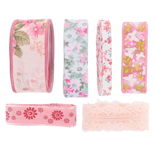 Vaguelly 6 Rollen Blumenband Dekoratives Geschenkband Doppelseitiges Polyesterband für Geschenkverpackungen Blumensträuße und Bastelprojekte Vielseitig Einsetzbar Vaguelly 6 Rollen Blumenband Dekoratives Geschenkband Doppelseitiges Polyesterband für Geschenkverpackungen Blumensträuße und Bastelprojekte Vielseitig Einsetzbar von Vaguelly