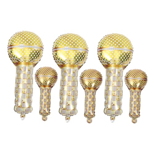 Vaguelly 6 Stück Ballondekoration geburtstagsdekoration goldene luftballons Heliumgastank für Ballons Heliumballons aufblasbare Ballons geburtstag luftballons dekoration Aluminiumfolie Vaguelly 6 Stück Ballondekoration geburtstagsdekoration goldene luftballons Heliumgastank für Ballons Heliumballons aufblasbare Ballons geburtstag luftballons dekoration Aluminiumfolie von Vaguelly
