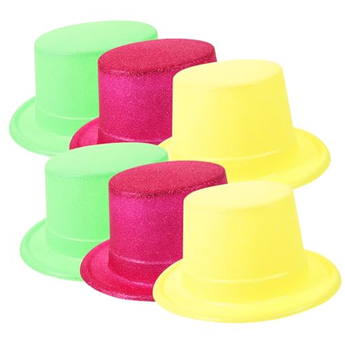 Vaguelly 6 Stück DIY Papier Partyhüte Fluoreszierende Magische Hüte für Kostümpartys Cosplay Dekorationen Geburtstagsfeiern und Fotorequisiten Gemischte Farben Vaguelly 6 Stück DIY Papier Partyhüte Fluoreszierende Magische Hüte für Kostümpartys Cosplay Dekorationen Geburtstagsfeiern und Fotorequisiten Gemischte Farben von Vaguelly