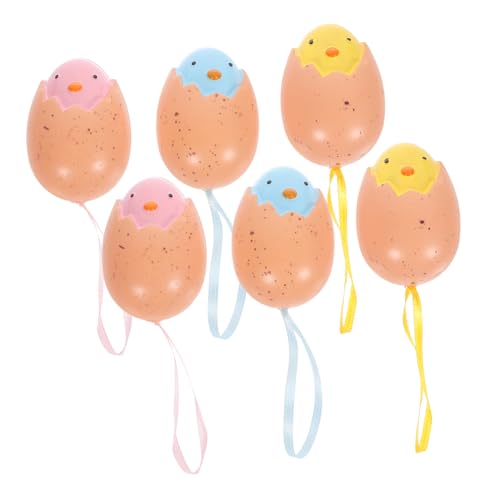 Vaguelly 6 Stück Eierschalen-Küken-Anhänger Osterkorb Stuffers Festival- -Requisite hängende Ostern Ostereier aufhängen Ostern hängend schmücken Osterdekor Plastik Vaguelly 6 Stück Eierschalen-Küken-Anhänger Osterkorb Stuffers Festival- -Requisite hängende Ostern Ostereier aufhängen Ostern hängend schmücken Osterdekor Plastik von Vaguelly