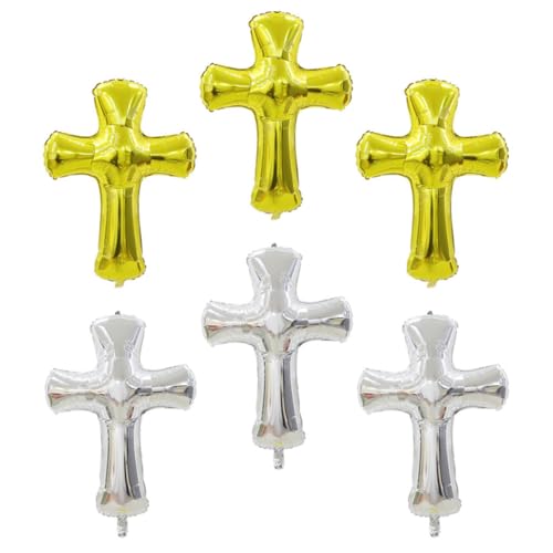 Vaguelly 6 Stück Taufballons hochzeitsdeko -Dekorationen Partyballons Grad Ballons Kinderparty Ballon Aluminium -Filmballons Luftballons zum Muttertag Aluminiumfolie Vaguelly 6 Stück Taufballons hochzeitsdeko -Dekorationen Partyballons Grad Ballons Kinderparty Ballon Aluminium -Filmballons Luftballons zum Muttertag Aluminiumfolie von Vaguelly