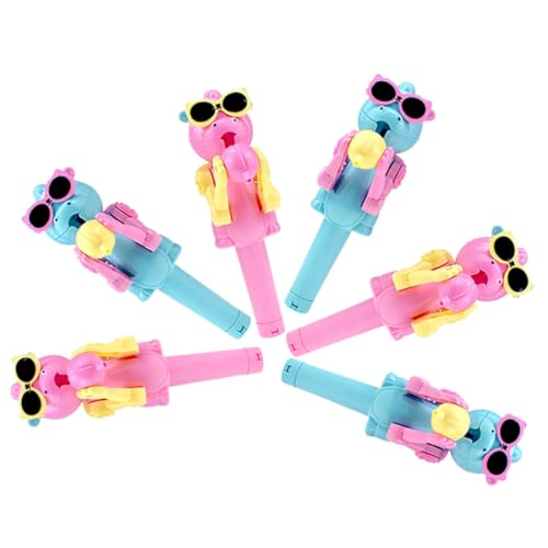Vaguelly 6 Stück Teiliges Lutscher Roboter Halter Kreativer Lutscher Halter für Partys und Pranks Lustige Aufbewahrung für Blau von Vaguelly