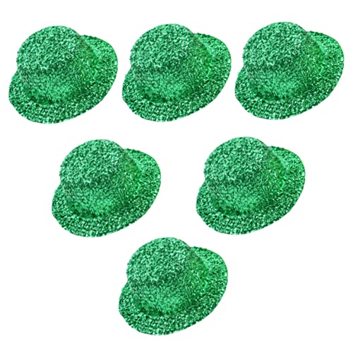 Vaguelly 6 Stück Teiliges Mini Irland Partyhüte aus Filz DIY Bastelhüte für Puppen Grün Bequemer und Robuster Filz als Patricks Day Dekoration und Geschenkverzierung Vaguelly 6 Stück Teiliges Mini Irland Partyhüte aus Filz DIY Bastelhüte für Puppen Grün Bequemer und Robuster Filz als Patricks Day Dekoration und Geschenkverzierung von Vaguelly