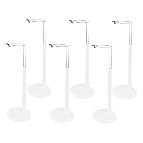 Vaguelly 6 Stück Teiliges Puppenständer Verstellbare Halter für Puppen und Actionfiguren Stabiler Aufsteller für Zuhause Geschäft Vaguelly 6 Stück Teiliges Puppenständer Verstellbare Halter für Puppen und Actionfiguren Stabiler Aufsteller für Zuhause Geschäft von Vaguelly