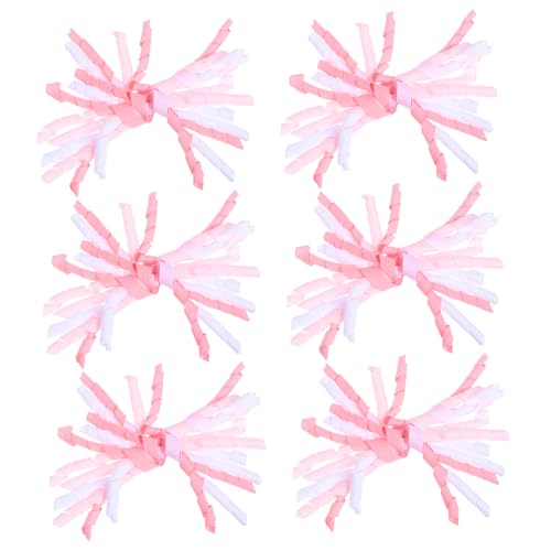 Vaguelly 6 Stück Teiliges Selbstklebendes Curly Bowknot Geschenkband Dekorative Schleifen für Geschenkschachteln und Verpackungen Vielseitige Farboptionen für Gestaltung Vaguelly 6 Stück Teiliges Selbstklebendes Curly Bowknot Geschenkband Dekorative Schleifen für Geschenkschachteln und Verpackungen Vielseitige Farboptionen für Gestaltung von Vaguelly