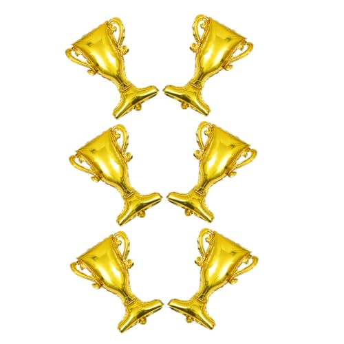 Vaguelly 6 Stück Trophäenballons Für Die Abschlussfeier Dekoration Aus Goldfolie Partyzubehör Für Den Kindergarten Glückwunsch Dekorationen Für Den Absolventen Happy Birthday Ballons Vaguelly 6 Stück Trophäenballons Für Die Abschlussfeier Dekoration Aus Goldfolie Partyzubehör Für Den Kindergarten Glückwunsch Dekorationen Für Den Absolventen Happy Birthday Ballons von Vaguelly