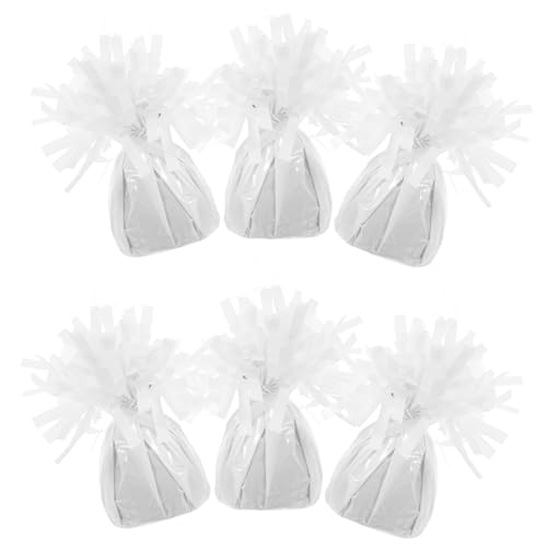 Vaguelly 6 Stück ballongewichte weihnachtsdeko helium-ballongas Größe Gewichte für Folienballons luftballons Gewichte für Ballon gewichte für hochzeitsballons Eingebauter Zementsockel Weiß Vaguelly 6 Stück ballongewichte weihnachtsdeko helium-ballongas Größe Gewichte für Folienballons luftballons Gewichte für Ballon gewichte für hochzeitsballons Eingebauter Zementsockel Weiß von Vaguelly