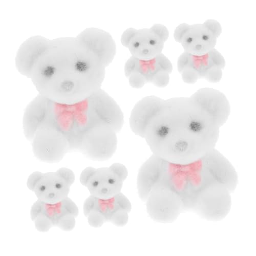 Vaguelly 6 Stücke Mini Bären Winzige Plüsch Tiere Dekorative Kuchen Topper Weiche Beflockte Spielzeug Für Hochzeit Geburtstag Party Vaguelly 6 Stücke Mini Bären Winzige Plüsch Tiere Dekorative Kuchen Topper Weiche Beflockte Spielzeug Für Hochzeit Geburtstag Party von Vaguelly