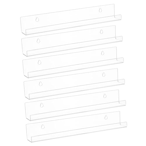 Vaguelly 6 Teiliger Schallplattenständer Schallplattenregale Wandhalterungen Für Schallplatten Schallplatten Wandregal Wand Schallplatten Display Rack Schallplatten von Vaguelly