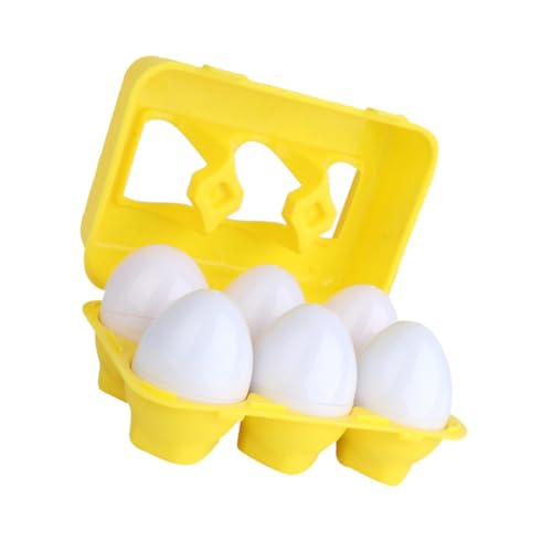 Vaguelly 6-teiliges Osterspielzeug Für Jungen Und Mädchen Passendes Lernspielzeug Kunststoff- -simulationseier Lustiges Osterspielzeug Für Die Osterjagd von Vaguelly