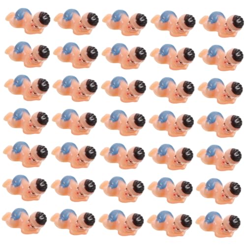 Vaguelly 60 Stück Mini Kunststoff Babypuppen Realistische Dekoration für Babypartys Geburtstagsfeiern und Kuchen Topper Vielseitige für Neugeborene Vaguelly 60 Stück Mini Kunststoff Babypuppen Realistische Dekoration für Babypartys Geburtstagsfeiern und Kuchen Topper Vielseitige für Neugeborene von Vaguelly
