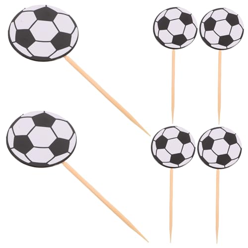 Vaguelly 60 Stück Teiliges Fußball Cupcake Dekoration Tortenaufsätze für Geburtstagsfeiern Partygeschenke Fußball Themen Deko für Kuchen Muffins und Desserts Vaguelly 60 Stück Teiliges Fußball Cupcake Dekoration Tortenaufsätze für Geburtstagsfeiern Partygeschenke Fußball Themen Deko für Kuchen Muffins und Desserts von Vaguelly
