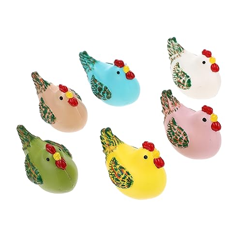 Vaguelly 6Stücke Osterdekoration Tierfiguren Aus Kunststoff Realistische Tierornamente Für Partys Und Feiertage Für Tischdekoration Für Garten Vaguelly 6Stücke Osterdekoration Tierfiguren Aus Kunststoff Realistische Tierornamente Für Partys Und Feiertage Für Tischdekoration Für Garten von Vaguelly