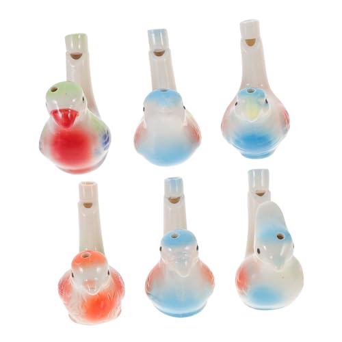Vaguelly 6stücke Teiliges Set Wasser Vogel Pfeifen Aus Keramik Lustige Lernspielzeuge Für Kleinkinder Musikinstrumente Für Junge Mädchen Tolle Geschenkidee Zu Weihnachten Und von Vaguelly