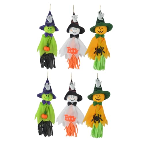 Vaguelly 6st Halloween-anhänger Halloween-Girlande Tür Im Freien Halloween Hängen Halloween-baumschmuck Flackern Wirbelt Abziehbilder Fallen Valentinszwerge Spukhausdekoration Strudel Vlies Vaguelly 6st Halloween-anhänger Halloween-Girlande Tür Im Freien Halloween Hängen Halloween-baumschmuck Flackern Wirbelt Abziehbilder Fallen Valentinszwerge Spukhausdekoration Strudel Vlies von Vaguelly