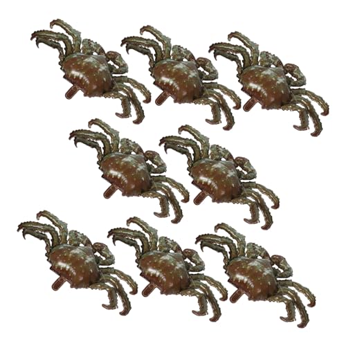 Vaguelly 8 Stück Teiliges Krabben-set Aluminiumfolie Ballons Cartoon Krabbenform Dekoration für Geburtstagsparty Reißfest Schnell Aufzublasen Lebendige Unterwasser-party-deko für Erwachsene Vaguelly 8 Stück Teiliges Krabben-set Aluminiumfolie Ballons Cartoon Krabbenform Dekoration für Geburtstagsparty Reißfest Schnell Aufzublasen Lebendige Unterwasser-party-deko für Erwachsene von Vaguelly