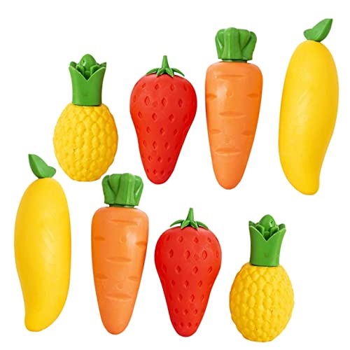 Vaguelly 8 Stück Teiliges Niedlicher Obst Radiergummis für Kreative Cartoon Radierer Leicht und Tragbar für Schüler Belohnung für Aktivitäten Vaguelly 8 Stück Teiliges Niedlicher Obst Radiergummis für Kreative Cartoon Radierer Leicht und Tragbar für Schüler Belohnung für Aktivitäten von Vaguelly