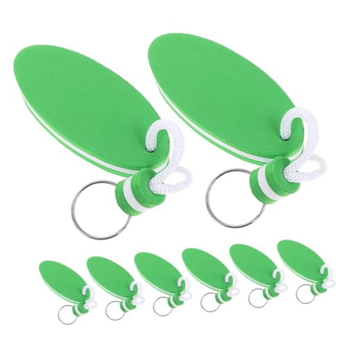 Vaguelly 8 Stück schwebender Schlüsselanhänger Schwimmfähige Schlüsselanhänger schwimmender Schlüsselanhänger für Bootsschlüssel Schlüsselanhänger mit schwimmender Eva Hellgrün Vaguelly 8 Stück schwebender Schlüsselanhänger Schwimmfähige Schlüsselanhänger schwimmender Schlüsselanhänger für Bootsschlüssel Schlüsselanhänger mit schwimmender Eva Hellgrün von Vaguelly