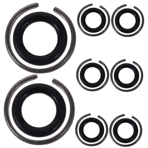 Vaguelly 8Sätze Schlagschrauberringe Und O Ringe Robuste Sicherungsringe Für Schlagschrauber Kompatibel Mit Verschiedenen Modellen Für Reparaturen Und Anwendungen von Vaguelly
