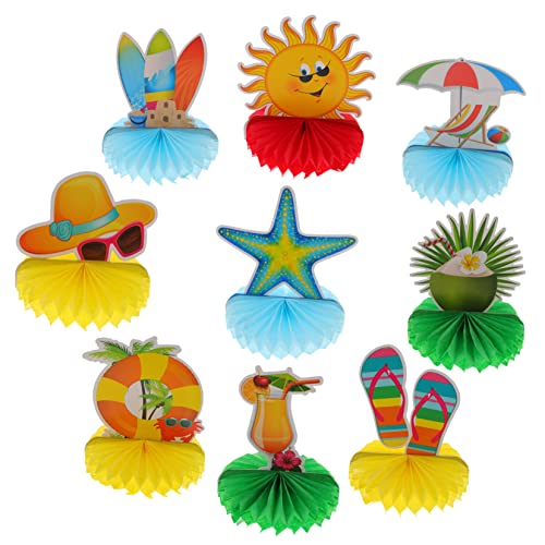 Vaguelly Waben-Hawaii-Party-Dekorationen 9 Stück Papier-Ornamente Für Party-Dekorationen Hawaii Vaguelly Waben-Hawaii-Party-Dekorationen 9 Stück Papier-Ornamente Für Party-Dekorationen Hawaii von Vaguelly