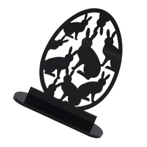 Vaguelly Acryl -Kaninchen -Ornamente Plüsch Hase für Hasen drinnen realistisch Hasenohren Tischdekoration für Ostern Ostertischdekoration Acryl-Osterdekoration Black Vaguelly Acryl -Kaninchen -Ornamente Plüsch Hase für Hasen drinnen realistisch Hasenohren Tischdekoration für Ostern Ostertischdekoration Acryl-Osterdekoration Black von Vaguelly