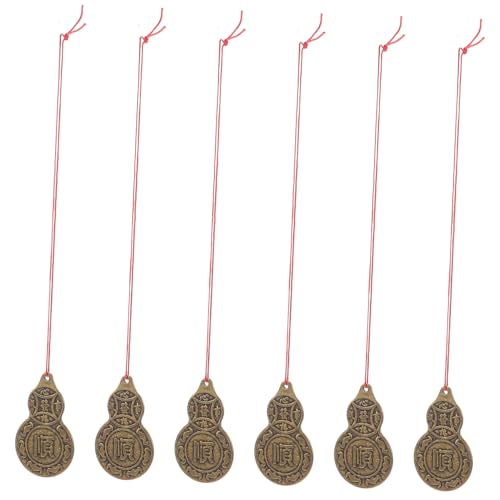 Vaguelly Antiker Chinesischer Bagua- – 6 Stück Kürbis-feng-Shui-Ornament Für Männer Und Frauen Vaguelly Antiker Chinesischer Bagua- – 6 Stück Kürbis-feng-Shui-Ornament Für Männer Und Frauen von Vaguelly
