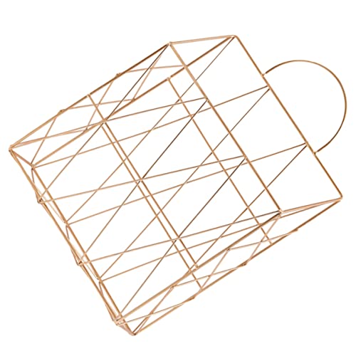 Vaguelly Aufbewahrungskorb Mit Griff Vielseitiger Organizer Für Zeitschriften Stilvolles Design Für Badezimmer Großer Stauraum Für Ordnung von Vaguelly