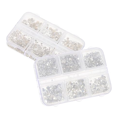 Vaguelly Boxen Strasssteine Nagelkunst Deko Glitzersteine für DIY Maniküre Nageldesign Glänzende Rhinestones für Nagelkunstprojekte Vaguelly Boxen Strasssteine Nagelkunst Deko Glitzersteine für DIY Maniküre Nageldesign Glänzende Rhinestones für Nagelkunstprojekte von Vaguelly