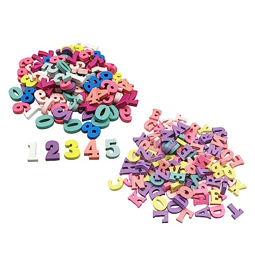 Vaguelly Holzbuchstaben Zahlen Alphabet 200 Stück Für Bastelarbeiten Scrapbooking Heimdekoration Vaguelly Holzbuchstaben Zahlen Alphabet 200 Stück Für Bastelarbeiten Scrapbooking Heimdekoration von Vaguelly