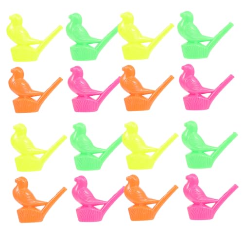 Vaguelly 16 Stücke Geformt Pfeife Spielzeug Vogel Wasser Pfeife Für Parteien Musical Instrument Entzückende Pfeife Requisiten von Vaguelly