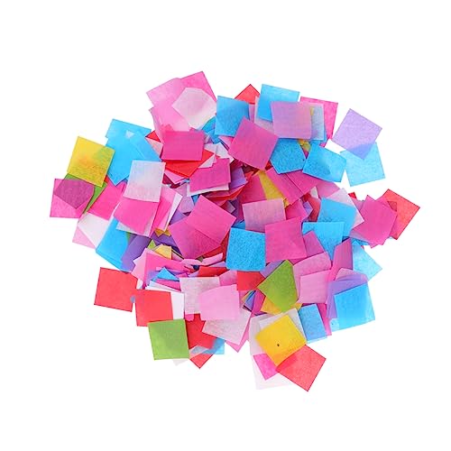 Vaguelly Buntes Quadratisches Konfetti Dünnes Papier Streudeko für Hochzeit Verlobung Party Handwurfsicheres Dekozubehör Leicht Fallendes Papier für Festliche Atmosphäre Vaguelly Buntes Quadratisches Konfetti Dünnes Papier Streudeko für Hochzeit Verlobung Party Handwurfsicheres Dekozubehör Leicht Fallendes Papier für Festliche Atmosphäre von Vaguelly