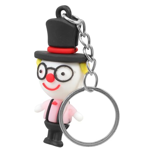 Vaguelly Clown-Puppen-Schlüsselanhänger lustiger schlüsselanhänger Taschenanhänger Schlüsselanhänger süß schlüsselringe geldbörse Figuren-Schlüsselanhänger Schlüsselkette Vaguelly Clown-Puppen-Schlüsselanhänger lustiger schlüsselanhänger Taschenanhänger Schlüsselanhänger süß schlüsselringe geldbörse Figuren-Schlüsselanhänger Schlüsselkette von Vaguelly