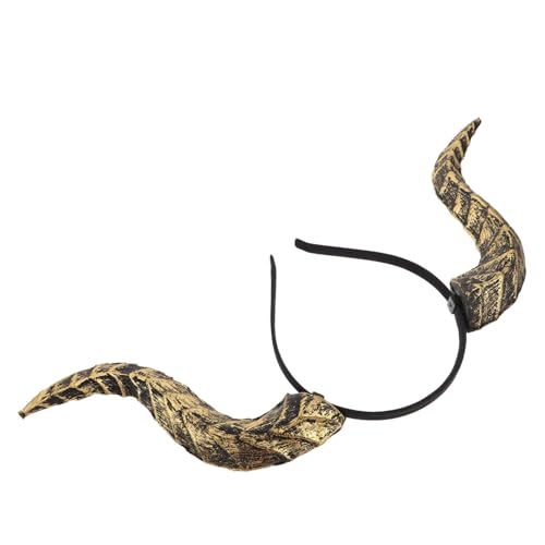 Vaguelly Detachable Teufel Hörner Stirnband Halloween Kopfstück Komfortabel Angenehm Vielseitig Für Cosplay Party Kostüm Zubehör von Vaguelly