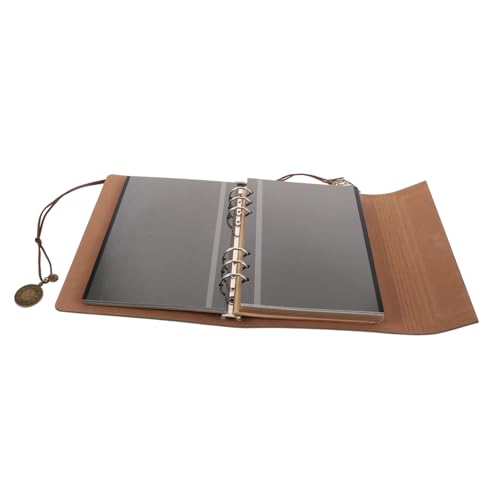 Vaguelly Diy Vintage Fotoalbum PU Cover Scrapbook Album Selbstklebendes Erinnerungsbuch für Kreative Gestaltung für Familien und Besondere Tragbar und Kompakt Vaguelly Diy Vintage Fotoalbum PU Cover Scrapbook Album Selbstklebendes Erinnerungsbuch für Kreative Gestaltung für Familien und Besondere Tragbar und Kompakt von Vaguelly