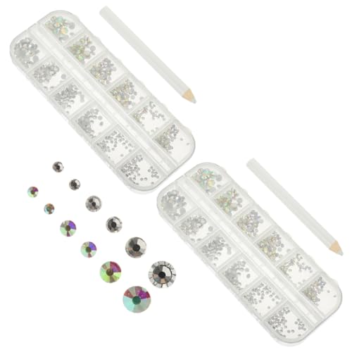 Vaguelly Fächer Nagelstrass mit Flachen Glassteinen Bunte Ab Farben Punktierwerkzeug Vielseitig für Nageldesign DIY Schmuck Kleidung und Bastelverzierung Vaguelly Fächer Nagelstrass mit Flachen Glassteinen Bunte Ab Farben Punktierwerkzeug Vielseitig für Nageldesign DIY Schmuck Kleidung und Bastelverzierung von Vaguelly