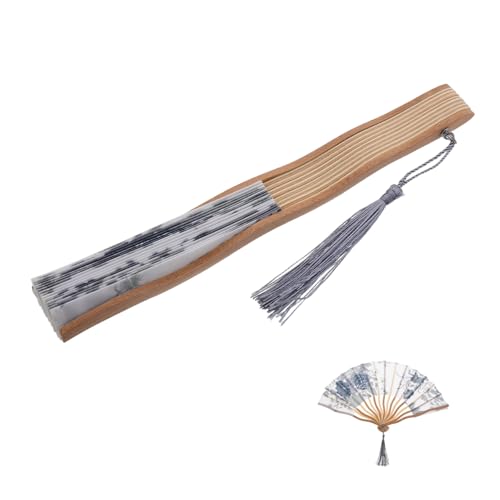 Vaguelly Faltbarer Handfächer aus Seidenstoff Eleganter Chinesischer Tanzfächer Vintage Design für Aufführungen und Partys Komfortabel und für Besondere Anlässe Vaguelly Faltbarer Handfächer aus Seidenstoff Eleganter Chinesischer Tanzfächer Vintage Design für Aufführungen und Partys Komfortabel und für Besondere Anlässe von Vaguelly